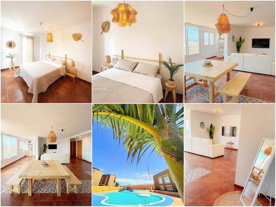 Apartamento Casa Bamboo Corralejo, Espacioso, Piscina Y Parking Екстер'єр фото